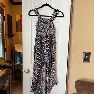 Floral Sleeveless Romper/dress